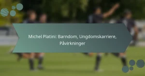 Michel Platini: Barndom, Ungdomskarriere, Påvirkninger