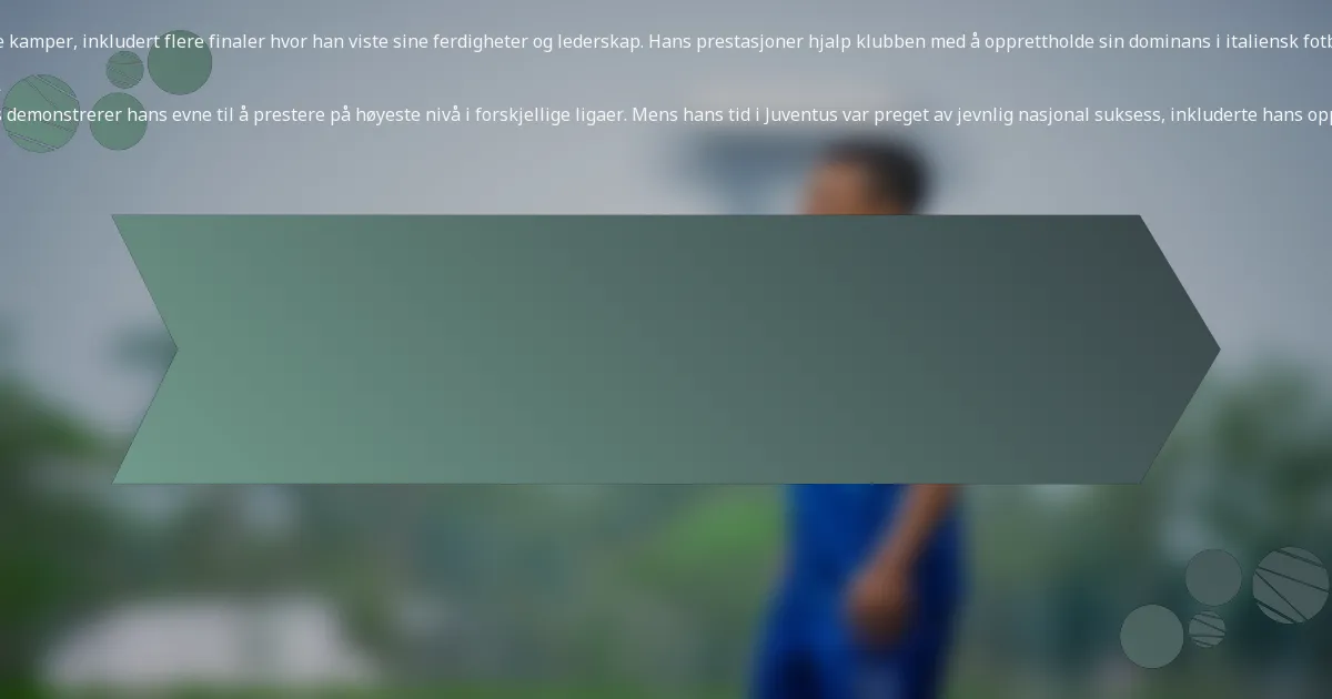 <p>Paul Pogba har hatt en suksessfull klubbkarriere, og vunnet en rekke trofeer med både Manchester United og Juventus. Hans prestasjoner reflekterer hans innvirkning på lagene han har spilt for og fremhever hans bidrag i avgjørende kamper.</p>

<h3>Trofeer vunnet med Manchester United</h3>
<p>I løpet av sin tid i Manchester United sikret Pogba seg flere viktige trofeer, som betydelig bidro til klubbens suksess. Hans store utmerkelser inkluderer:</p>
<ul>
    <li>FA Cup</li>
    <li>League Cup</li>
    <li>UEFA Europa League</li>
    <li>Community Shield</li>
</ul>
<p>Pogba spilte en avgjørende rolle i finalen i UEFA Europa League i 2017, hvor han bidro til å sikre tittelen med en fremragende prestasjon. Hans tid i United befestet hans rykte som en nøkkelspiller i høytrykkssituasjoner.</p>

<h3>Trofeer vunnet med Juventus</h3>
<p>Hos Juventus oppnådde Pogba bemerkelsesverdig suksess, og vant flere Serie A-titler og nasjonale cup trofeer. Hans viktigste trofeer inkluderer:</p>
<ul>
    <li>Serie A (flere titler)</li>
    <li>Coppa Italia</li>
    <li>Supercoppa Italiana</li>
</ul>
<p>Pogbas tid i Juventus var preget av hans bidrag i avgjørende kamper, inkludert flere finaler hvor han viste sine ferdigheter og lederskap. Hans prestasjoner hjalp klubben med å opprettholde sin dominans i italiensk fotball.</p>

<h3>Sammenligning av klubbprestasjoner på tvers av lag</h3>
<p>Pogbas klubbprestasjoner i Manchester United og Juventus demonstrerer hans evne til å prestere på høyeste nivå i forskjellige ligaer. Mens hans tid i Juventus var preget av jevnlig nasjonal suksess, inkluderte hans opphold i Manchester United betydelige europeiske triumfer.</p>
<table>
    <thead>
        <tr>
            <th>Trofé</th>
            <th>Manchester United</th>
            <th>Juventus</th>
        </tr>
    </thead>
    <tbody>
        <tr>
            <td>FA Cup</td>
            <td>1</td>
            <td>0</td>
        </tr>
        <tr>
            <td>League Cup</td>
            <td>1</td>
            <td>0</td>
        </tr>
        <tr>
            <td>UEFA Europa League</td>
            <td>1</td>
            <td>0</td>
        </tr>
        <tr>
            <td>Serie A</td>
            <td>0</td>
            <td>Flere</td>
        </tr>
        <tr>
            <td>Coppa Italia</td>
            <td>0</td>
            <td>1</td>
        </tr>
    </tbody>
</table>
<p>Denne sammenligningen fremhever Pogbas allsidighet og suksess på tvers av ulike konkurranser, og viser hans evne til å tilpasse seg og utmerke seg i forskjellige fotballmiljøer.</p>

<h3>Betydningen av hvert trofé i Pogbas karriere</h3>
<p>Hvert trofé vunnet av Pogba har spilt en avgjørende rolle i å forme hans karriere og arv. Seieren i FA Cup med Manchester United var spesielt betydningsfull, da det markerte hans første store trofé med klubben etter å ha returnert fra Juventus.</p>
<p>Å vinne UEFA Europa League etablerte ytterligere Pogba som en nøkkelspiller på den europeiske scenen, og forbedret hans omdømme globalt. Hans flere Serie A-titler med Juventus understreket hans betydning i et lag som dominerte italiensk fotball i løpet av hans tid der.</p>
<p>Generelt reflekterer disse trofeene ikke bare Pogbas individuelle talent, men også hans bidrag til lagets suksess, og befester hans status som en av de fremtredende midtbanespillerne i sin generasjon.</p>

<h2>Hvilke individuelle utmerkelser har Paul Pogba mottatt?
